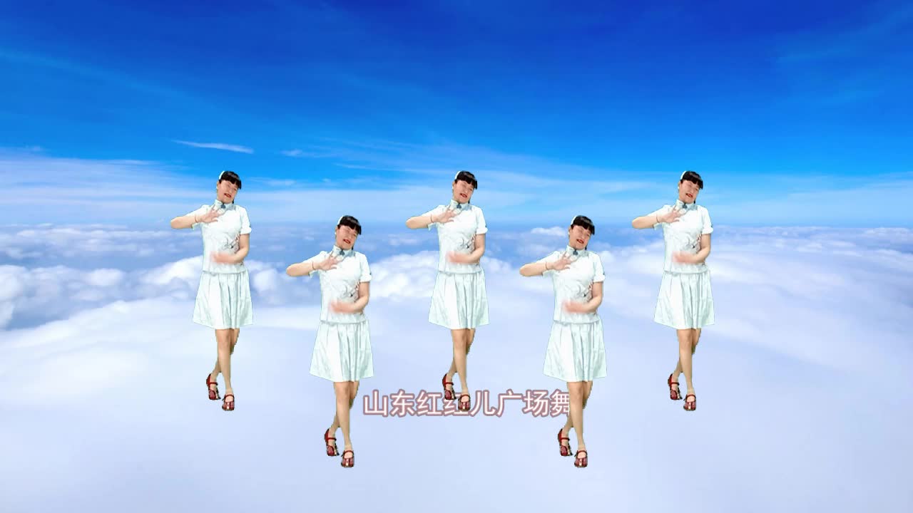 Hong Er's Personal Square Dance Success Belongs to Your Teaching