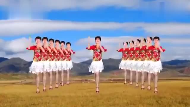Square Dance "The World of Love Is Only You" Qilong Deeply Singing Primary Introduction to the Favorite People. YTH A Star 201907