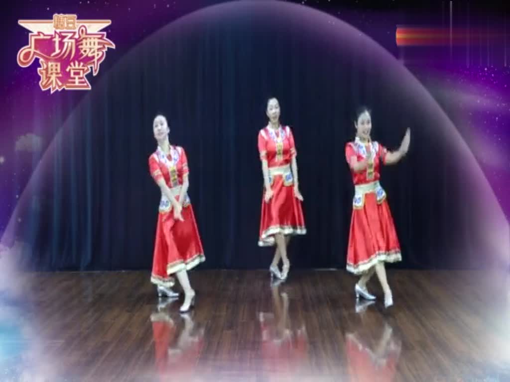 Simplest Mongolian Square Dance Video 