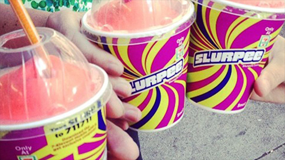 Today is 7-Eleven Day, which means free Slurpees for all.