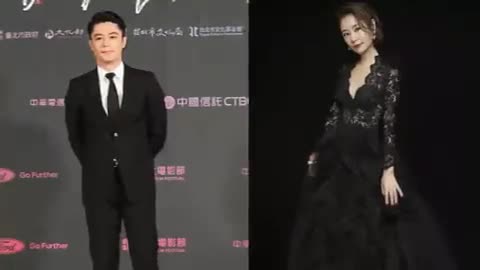 Huo Jianhua Lin Xinru appeared at the closing of the Film Festival. They walked on the red carpet separately, but the whole journey was different.