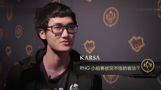 LOL 2018 MSI Quarter Invitational RNG Top Four Pre-competition Interview