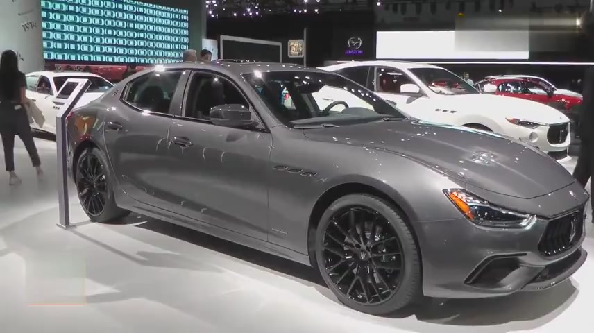 "Maserati" 2019, President's Real Car Shooting, Full-scale Display of Appearance and Interior