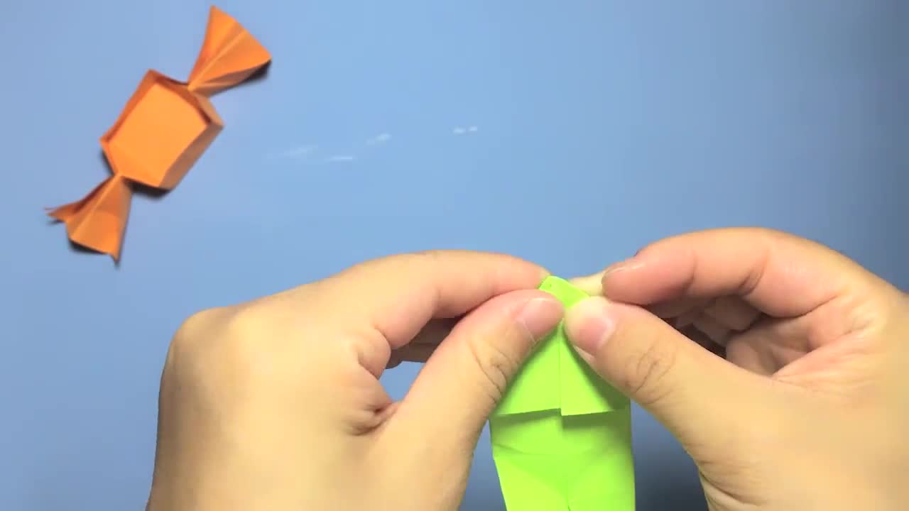 Simple and practical origami box for sugar paper receipt, small boxes that girls like, manual origami videos