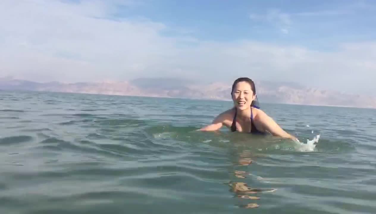 What is the buoyancy of the Dead Sea? Let's have a look.