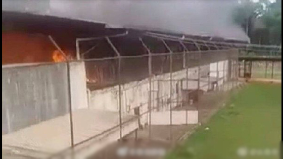 The Brazilian prison riots lasted nearly 5 hours and caused 57 people death.