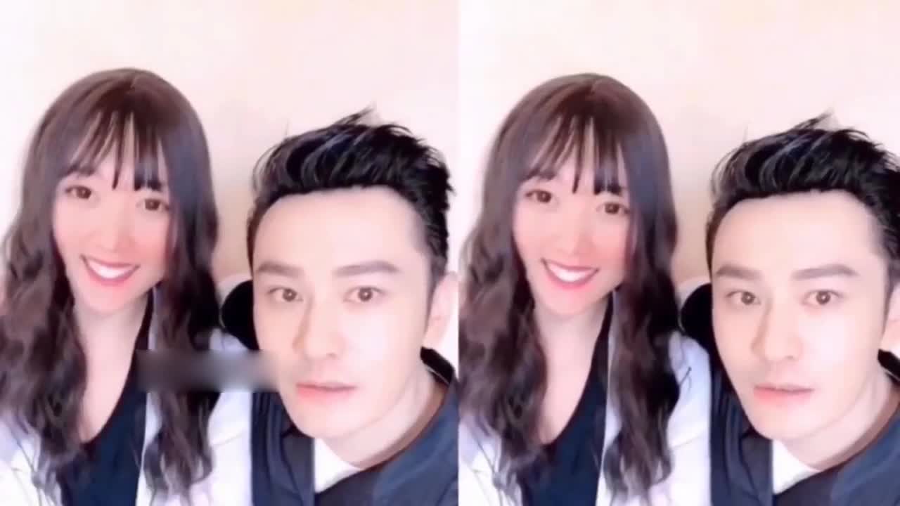 Huang Xiaoming hugged the net for a red photo but shouted "Goblin" Beauty. It looks like an alien under the lens.