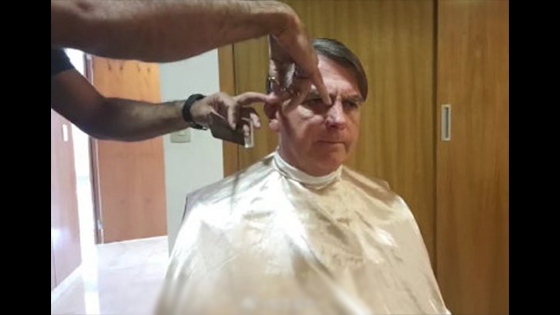 Brazilian President temporarily cancels meeting with French Foreign Minister to haircut live.
