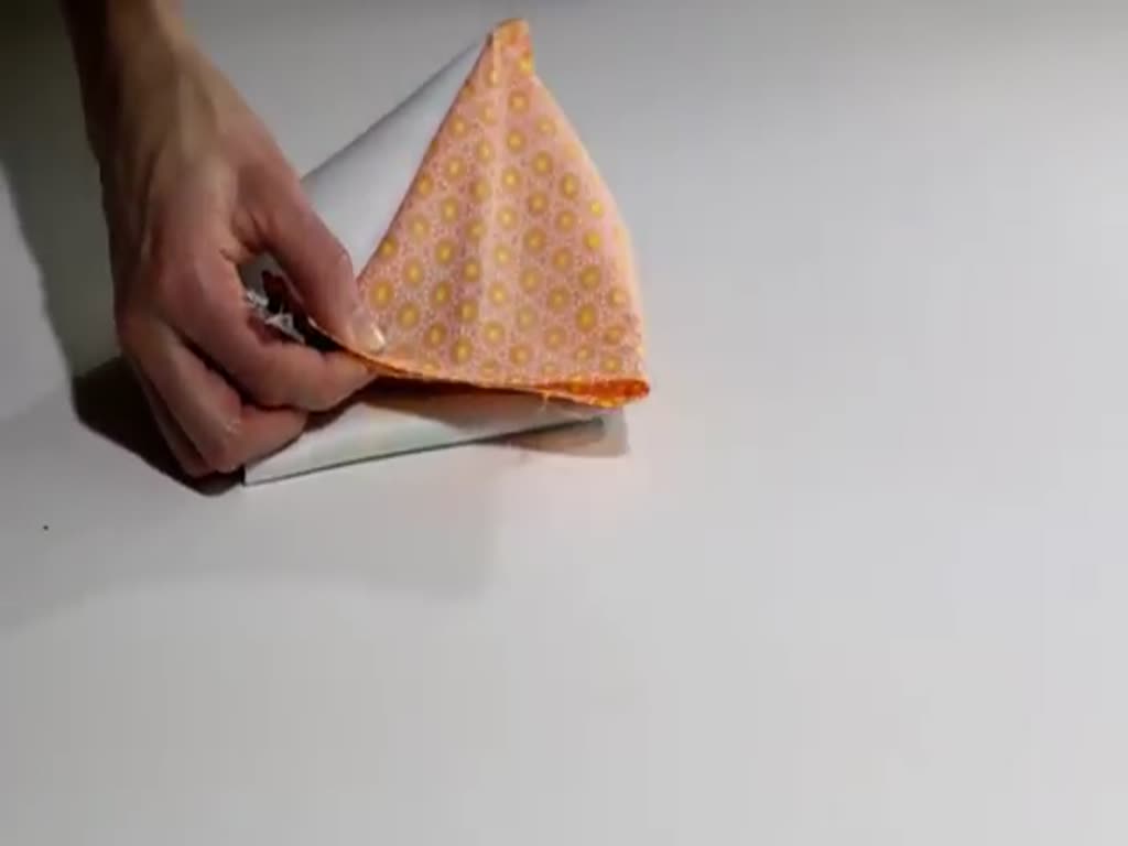 DIY triangular pocket, easy to make and practical