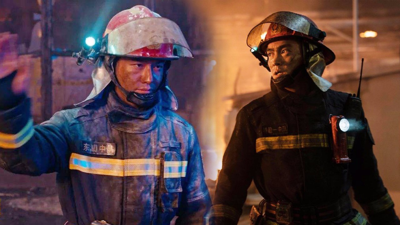 Tears! "Fire Hero" Huang Xiaoming Du Jiang returns to retrograde, salute the firefighters!
