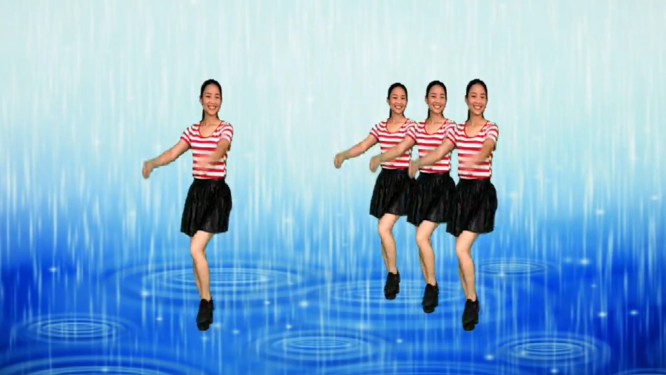 New jump is good looking and easy to learn! Square Dance "More Miss You on a Lovely Rainy Night" Dynamic Edition