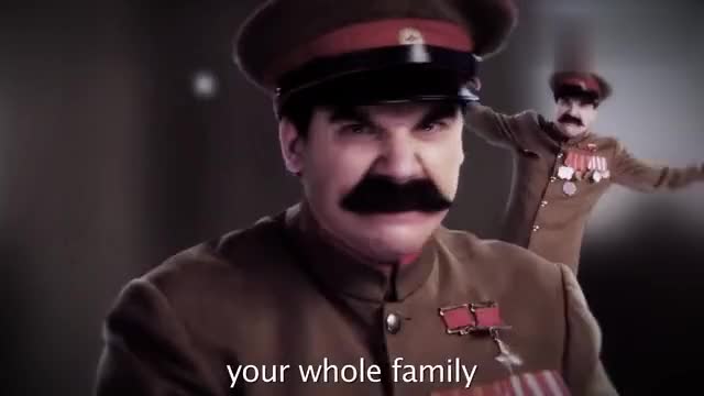 Stalin vs. Rusperkin! Russian historical rap war (subtitle)