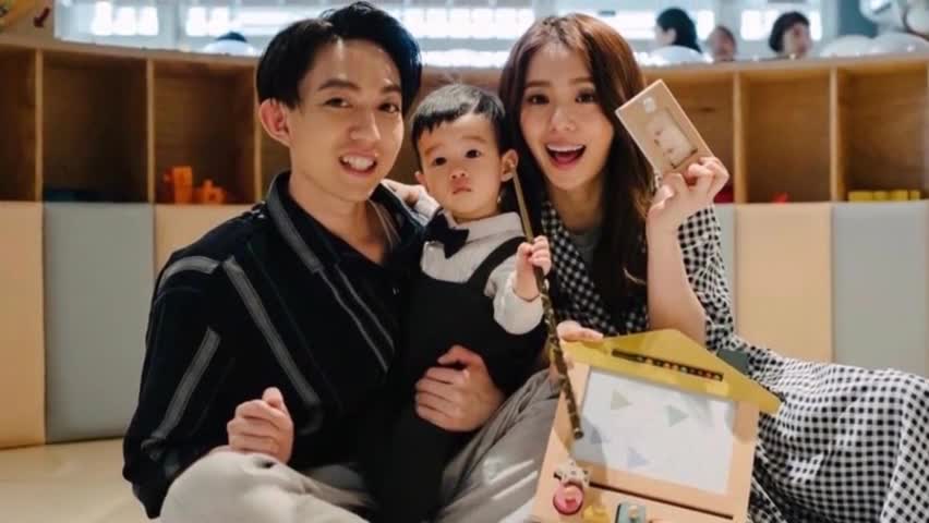 Coolby is one year old! Lin Yujia's wife Ding Wenqi took live photos of her birthday to celebrate her son's birthday.