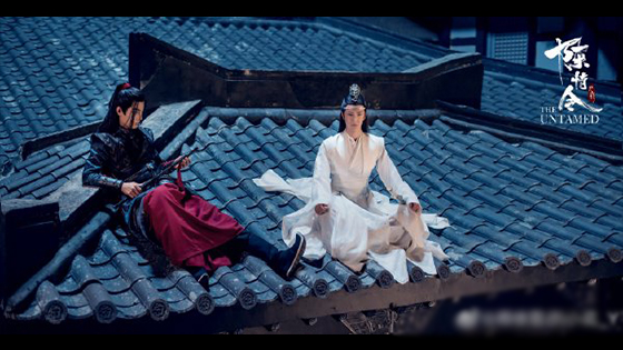 The Untamed Wei Wuxian and Lan Zhan cus, the song of this drama really fits this drama.