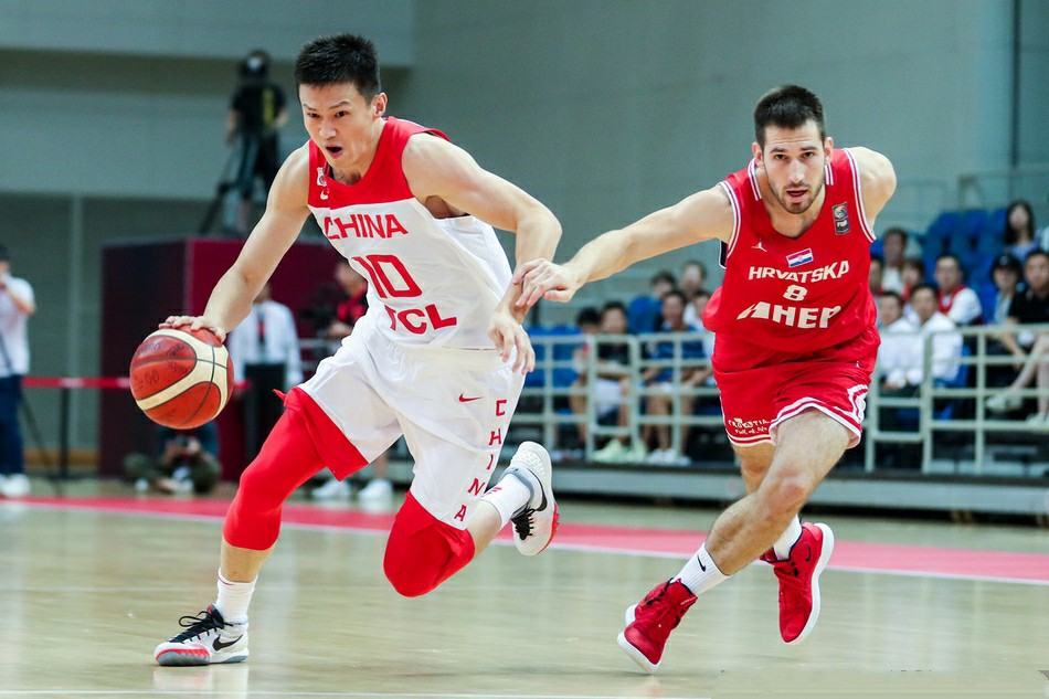 International Men's Basketball Championship: China VS Croatian the whole audience Highlights