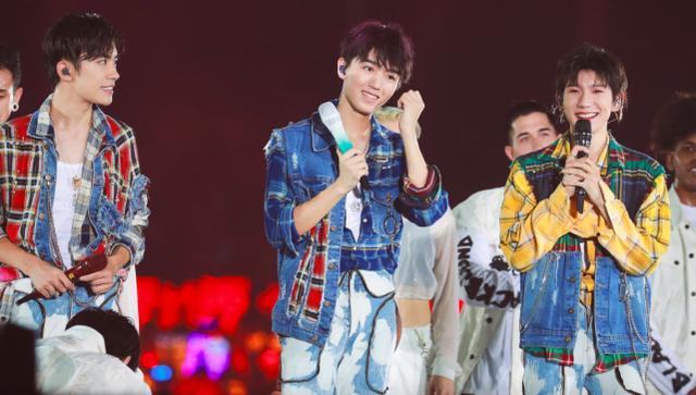 TFBOYS concert Wang Junkai was illuminated by laser pen,the perpetrators have been arrested by security