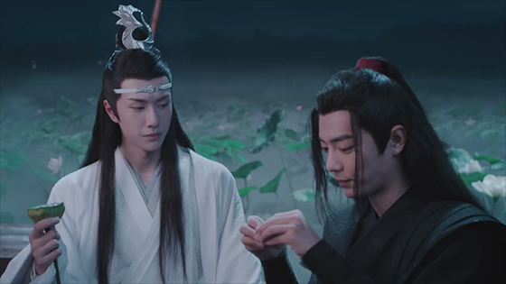 The untamed ep 48: Wei wuxian and lan wangji stole Hindu lotus seedpod 