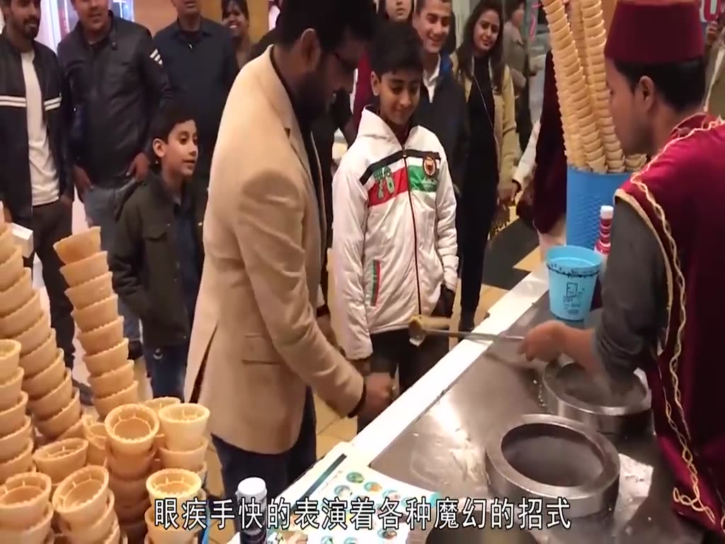 Uncle challenged Turkish ice cream and defeated it, netizen: What's the magic trick?