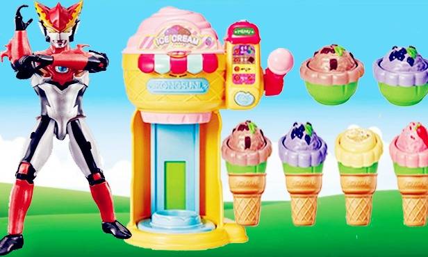 Rob Ottoman Making Video of Vanilla-flavored Ice Cream Children's Home Toys