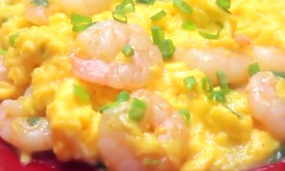 Fresh and delicious shrimp and eggs, unique taste, my family eat once a week