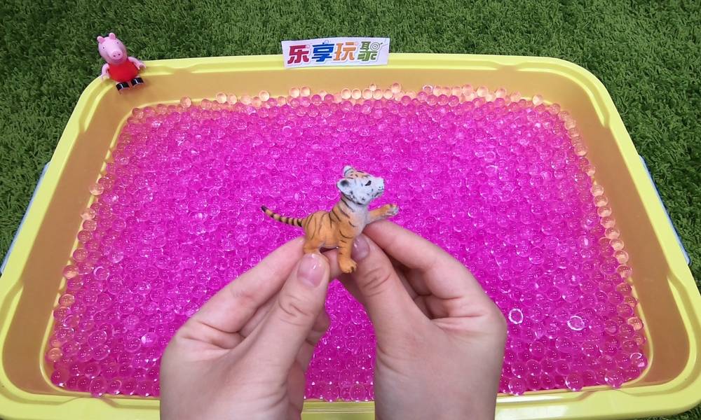 Enjoyment Zoo takes you to know the little tiger toys of land animals