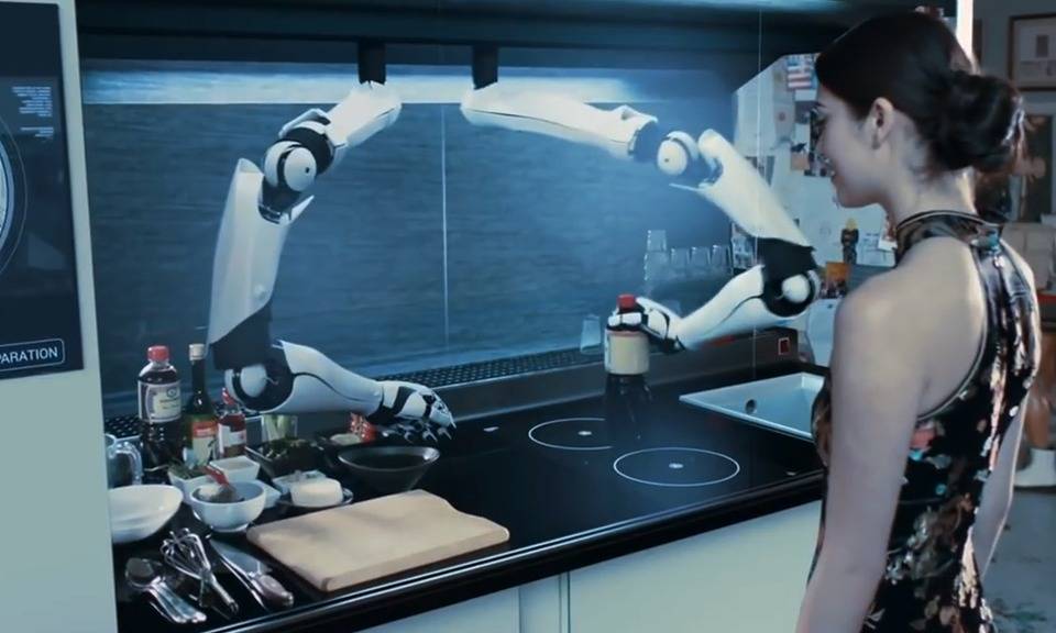In the future, when people come home from work and robots cook for you, artificial intelligence will dominate the kitchen in the future.
