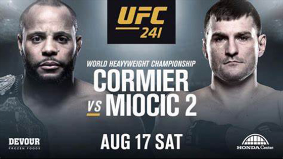 UFC 241 live stream: Daniel Cormier vs. Stipe Miocic 2.
