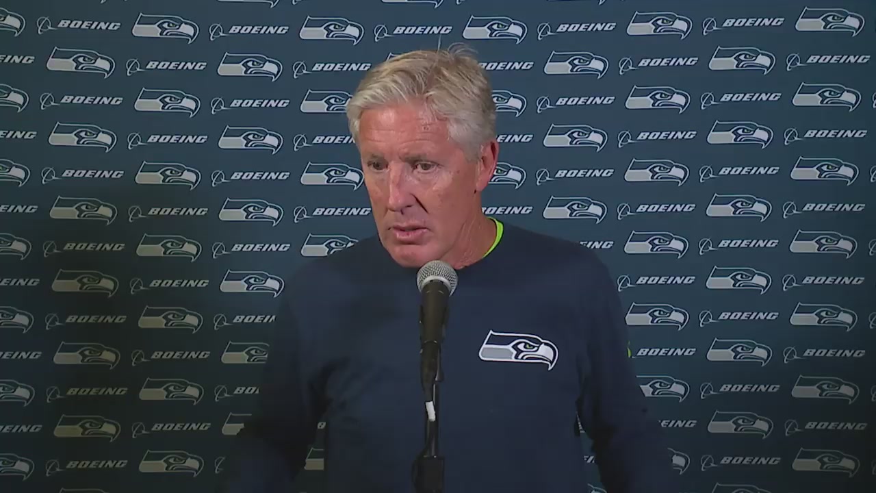 How does the coach comment Seahawks at Vikings Preseasons Week 2