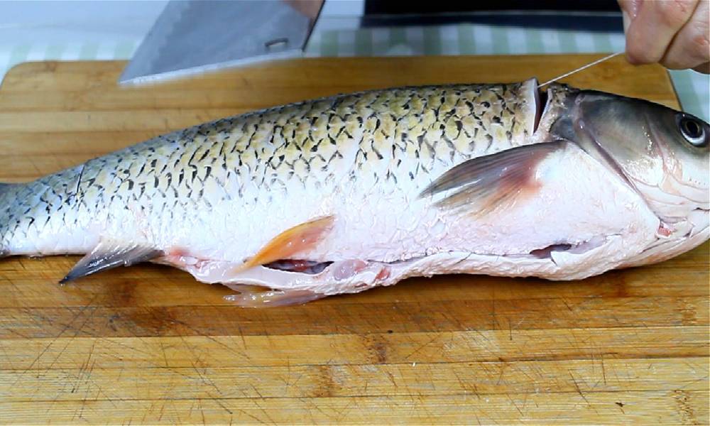 Look at the friends who like grass carp and learn this new way of eating. 3 kilograms of big fish are not enough to eat, especially tender.