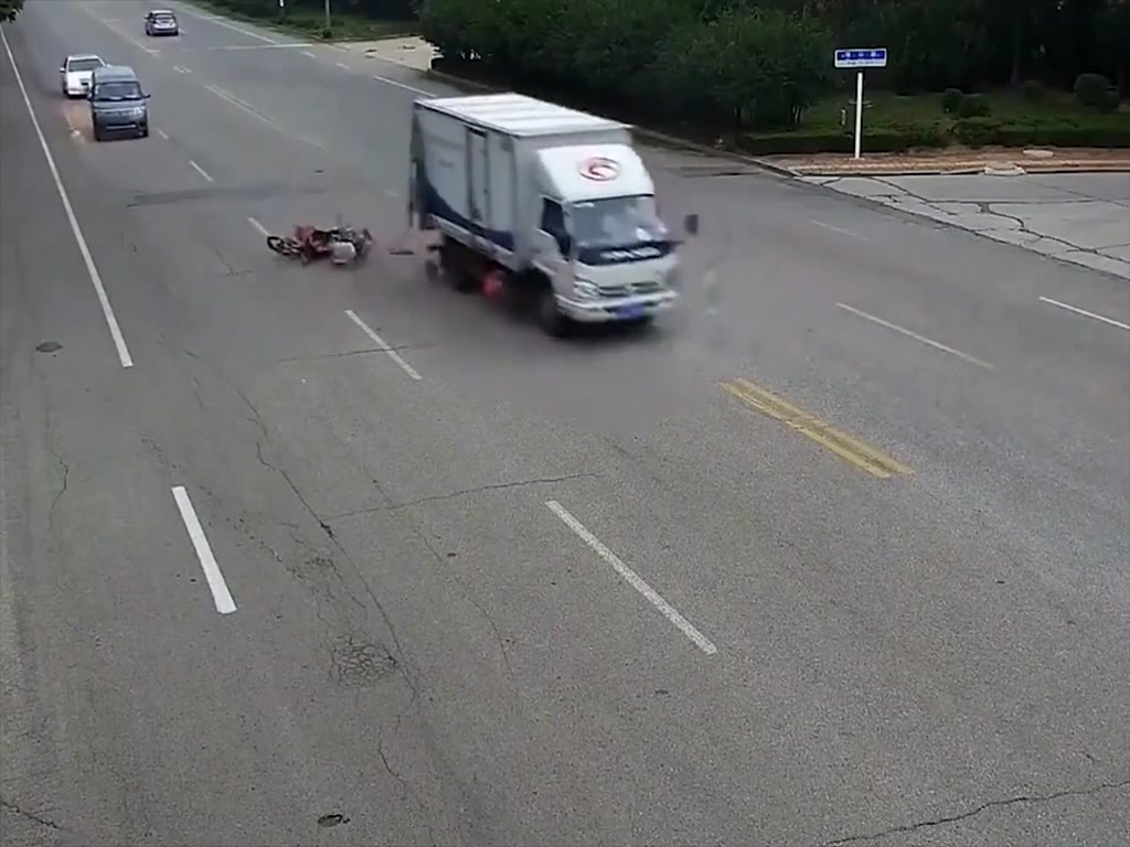 It's too much to drink. It's not that the truck doesn't want to save him.