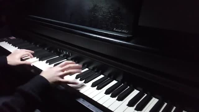 Piano version of scum's original wish OP - sparks of lies, why can't they be together?