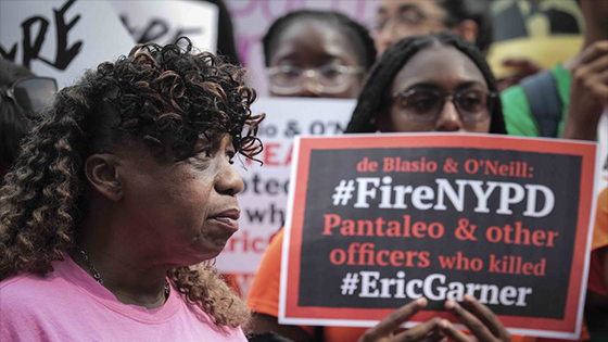 NYPD fires officer Daniel Pantaleo for 2014 death of Eric Garner.