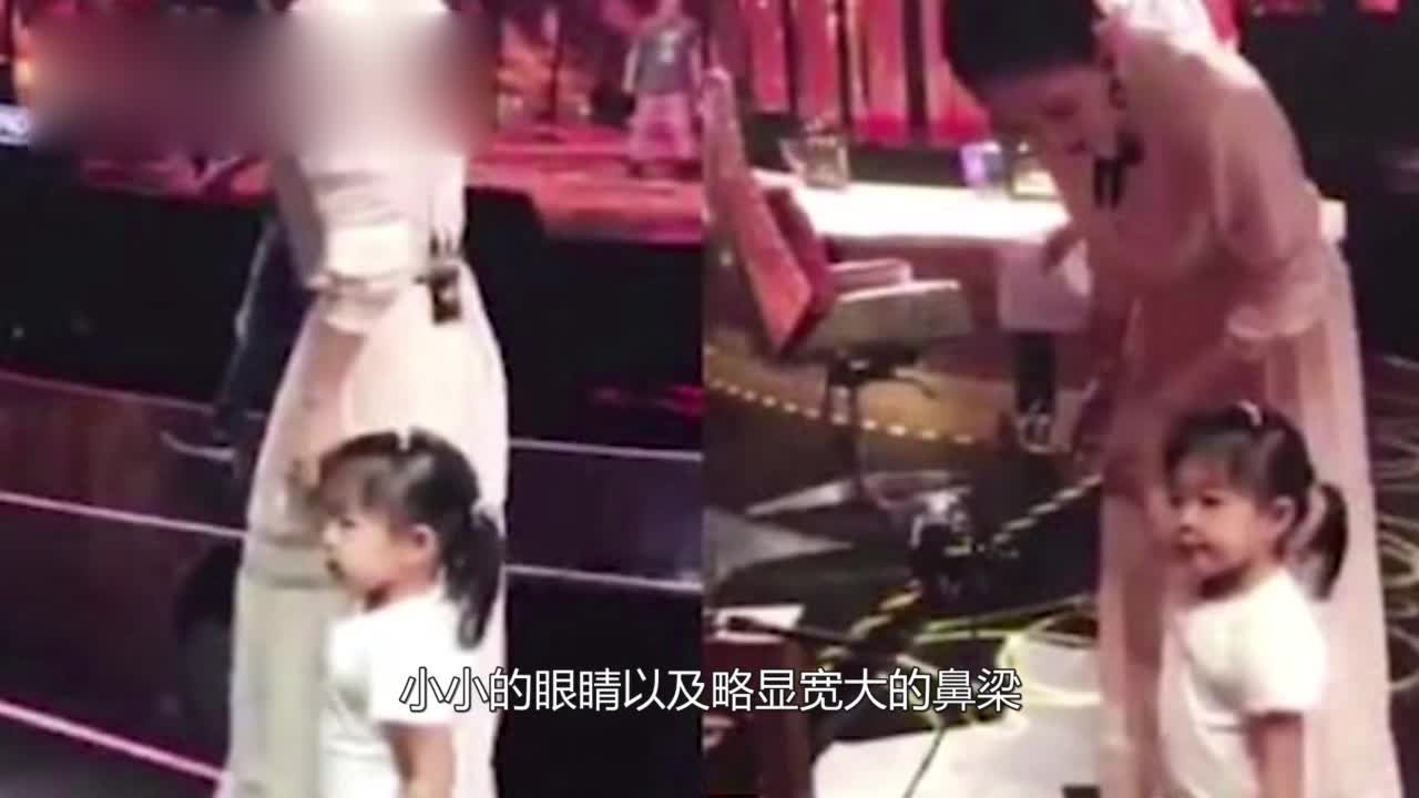 Wang Feng's youngest daughter recently exposed, Zhang Ziyi gene is too strong, standard beauty billet!