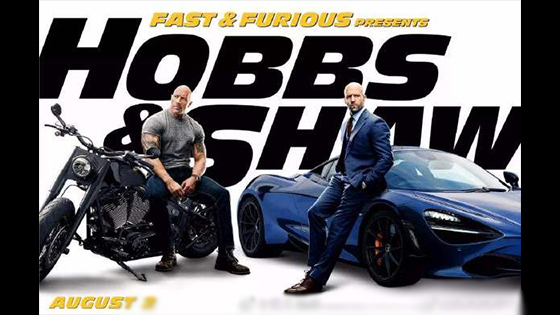 Fast & Furious 1-7 excellent cuts, Dwayne Johnson and Jason Statham in Hobbs & Shaw.