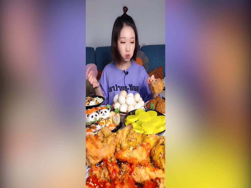 [Eat broadcasting] It's really delicious to eat spicy octopus, spicy lamb legs and fried squid.