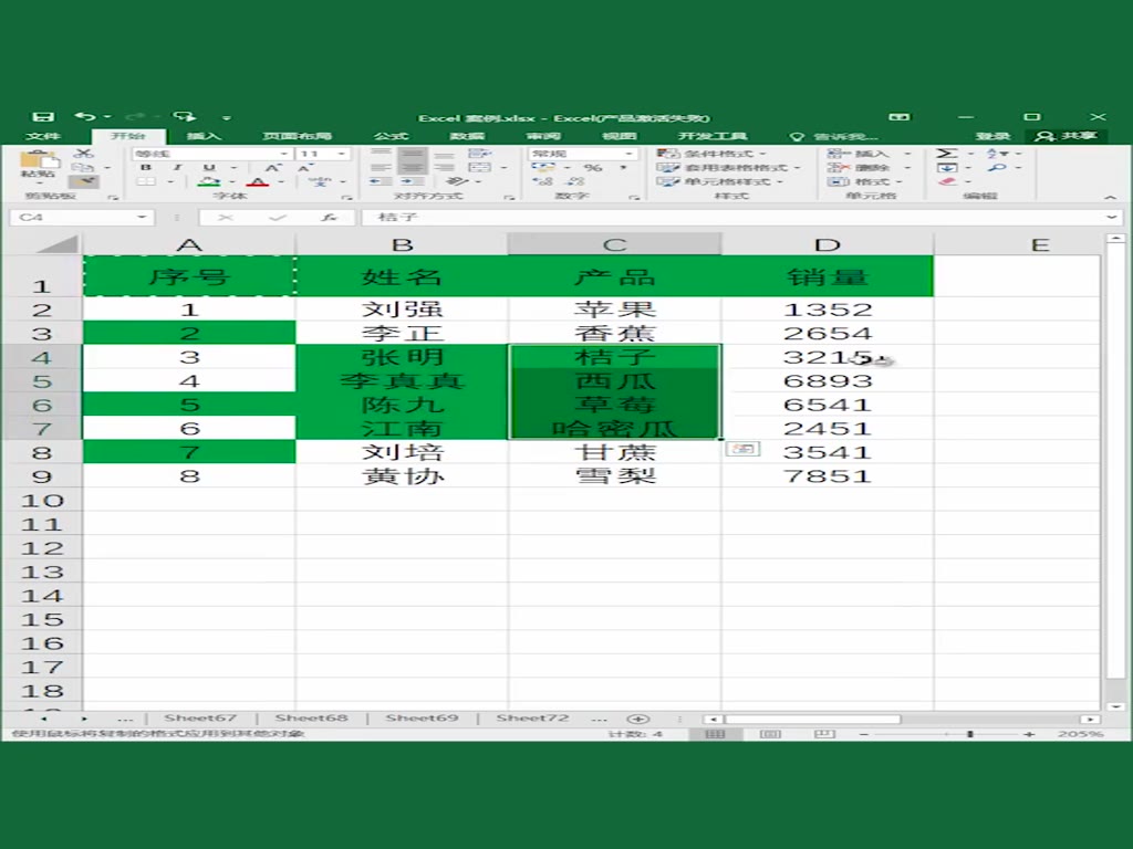 Excel Format Making Various Usages