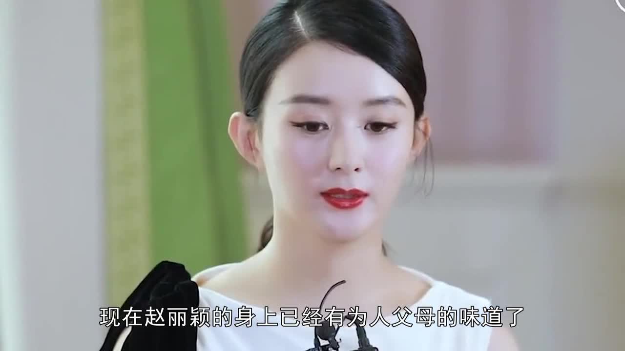 After Zhao Liying gave birth to her child, her face was criticized, her nose was suspected of having a three-dimensional cosmetic operation, which made her speechless.