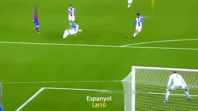 Close your eyes, please! Messi's crotch goalkeeper scored all together