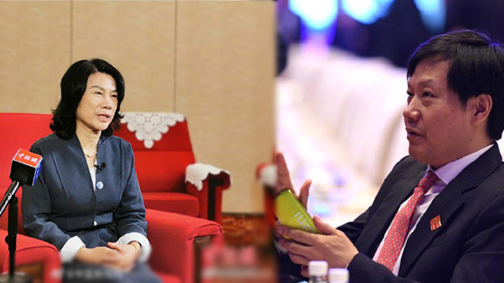 GREE CEO Mingzhu Dong and Xiaomi CEO Lei Jun another new bet.