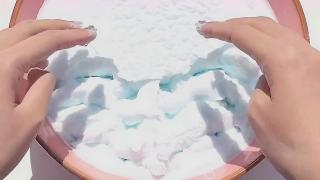 Homemade Ox-Head iceberg with eraser, super crisp, poked down like meat paste
