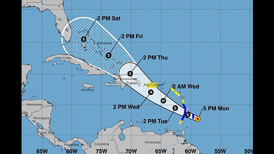 Hurricane Dorian update news:  Where will the storm go.