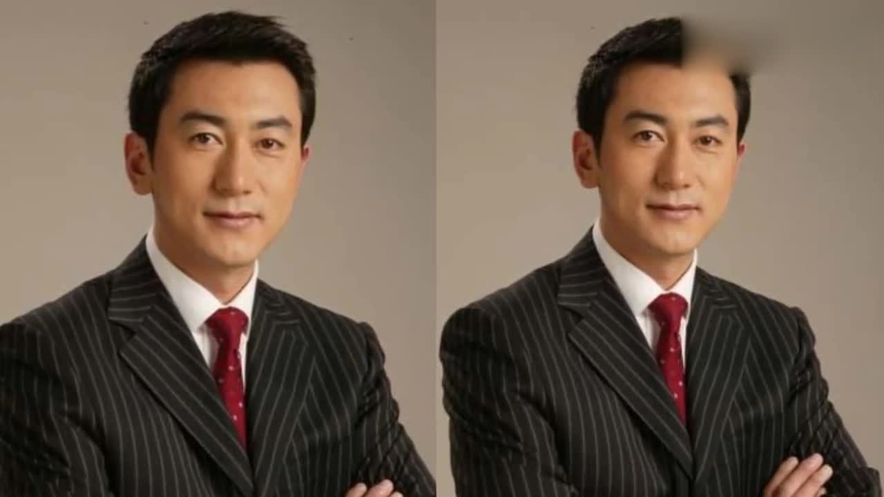 CCTV's handsome host, he walked into CCTV from Inner Mongolia, and now he has married a beautiful anchor of CCTV.