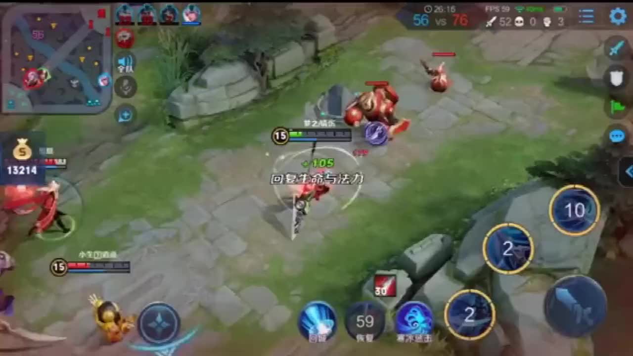 King Dream Tears 1v5 Easy Five Kills! It deserves to be the first Han Xin in the national uniform.