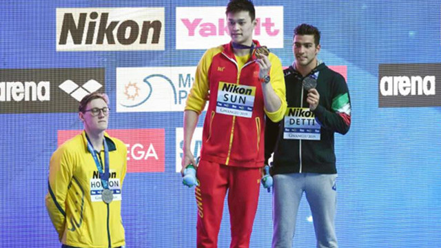 Lose face and money! Horton protested Sun Yang's loss of six-digit endorsement for the podium