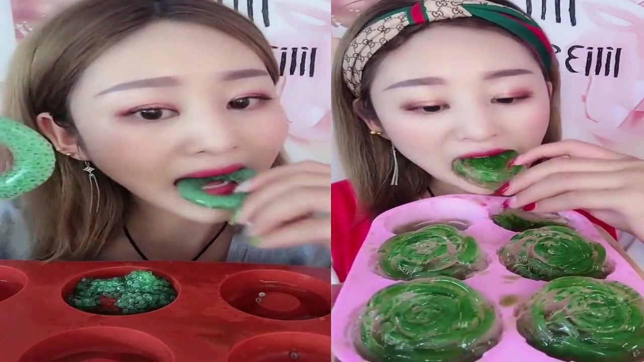 My sister eats green roses and relieves the heat in a crisp mouthful. This kind of life is suitable for summer.