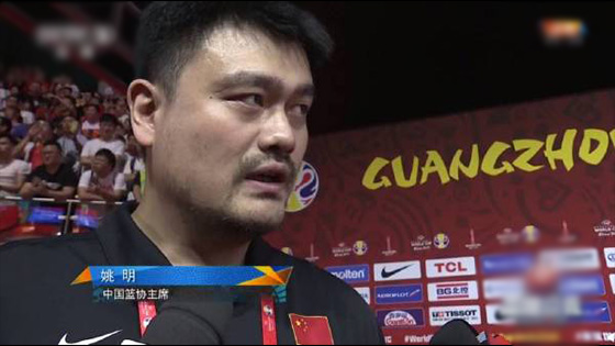 Yao Ming: Take the responsibility of the Chinese men's basketball team