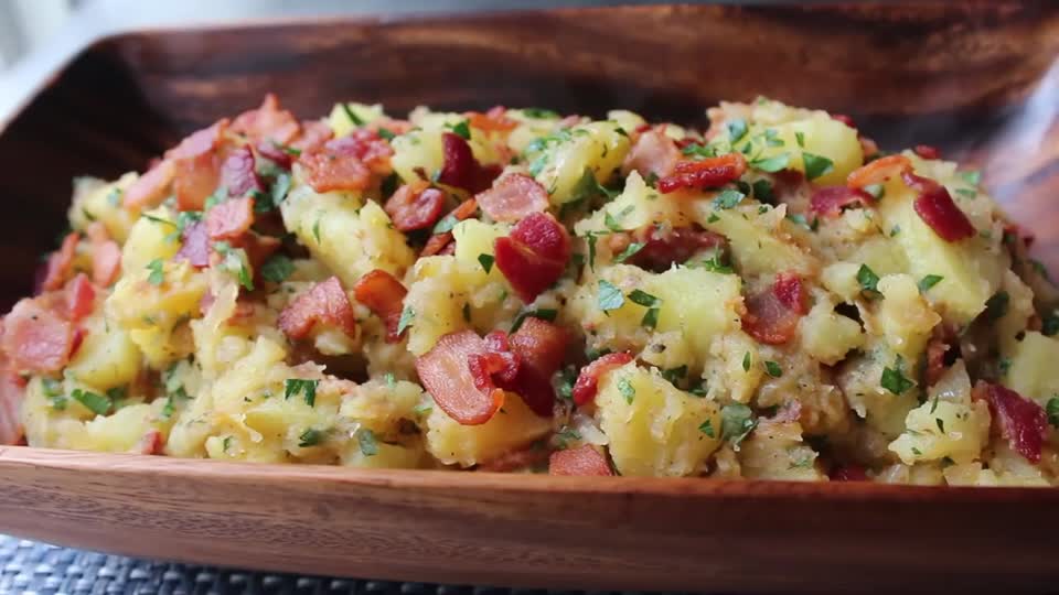 A Healthy and Delicious dish: Baked German Potato Salad