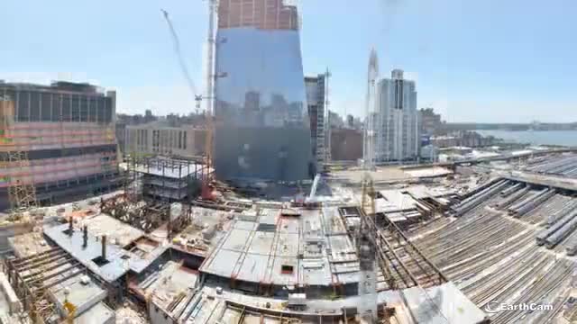 Hudson City Square Project Record Office Hudson Yards Construction Ti, Manhattan Super Project, New York, USA