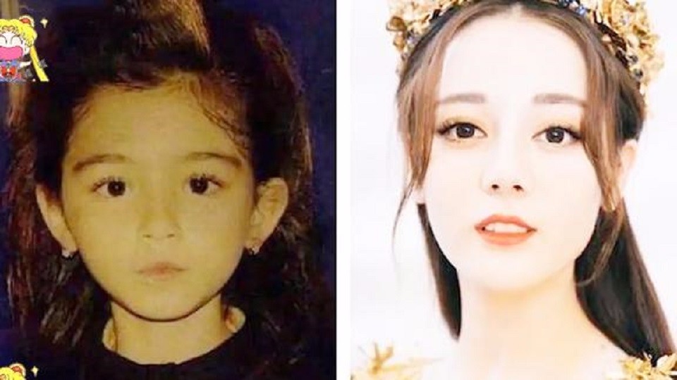 Several actresses'childhood photos endured Dili Reba and Guan Xiaotong. Netizens: I can't bear Yang Zi.
