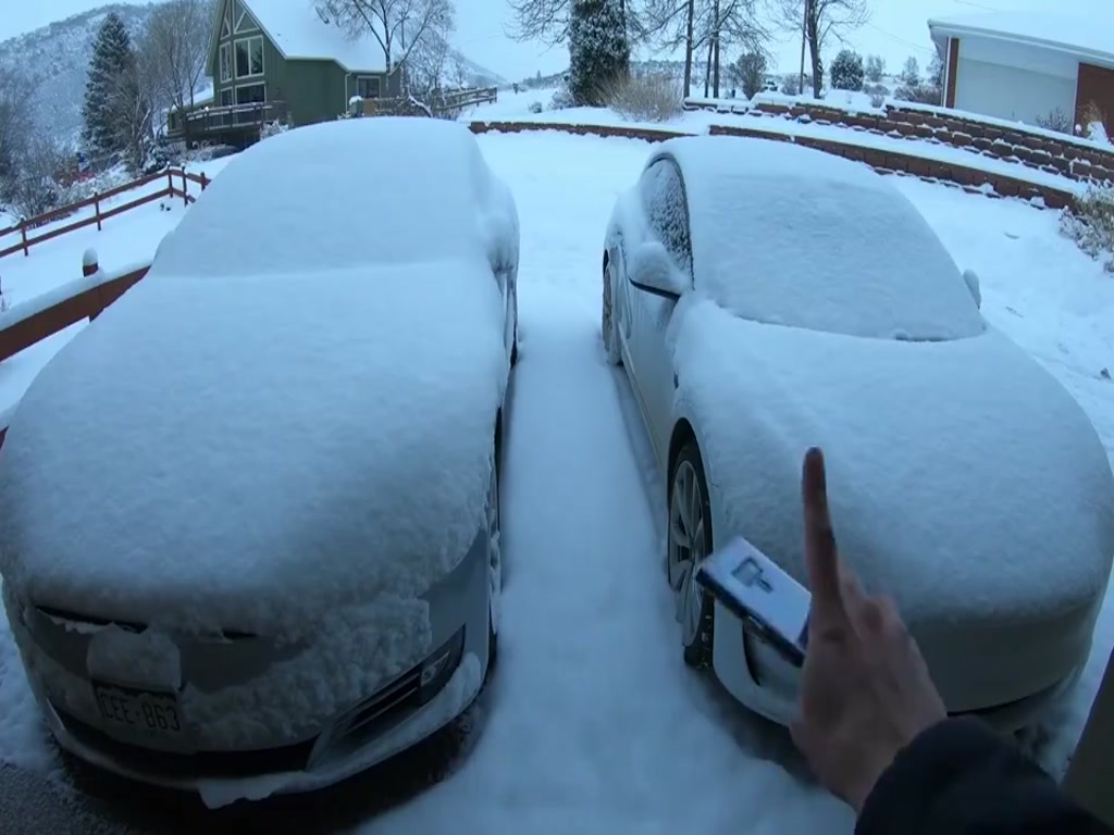 What are the differences between Tesla Millionaire and 500,000 when it starts on snowy days?